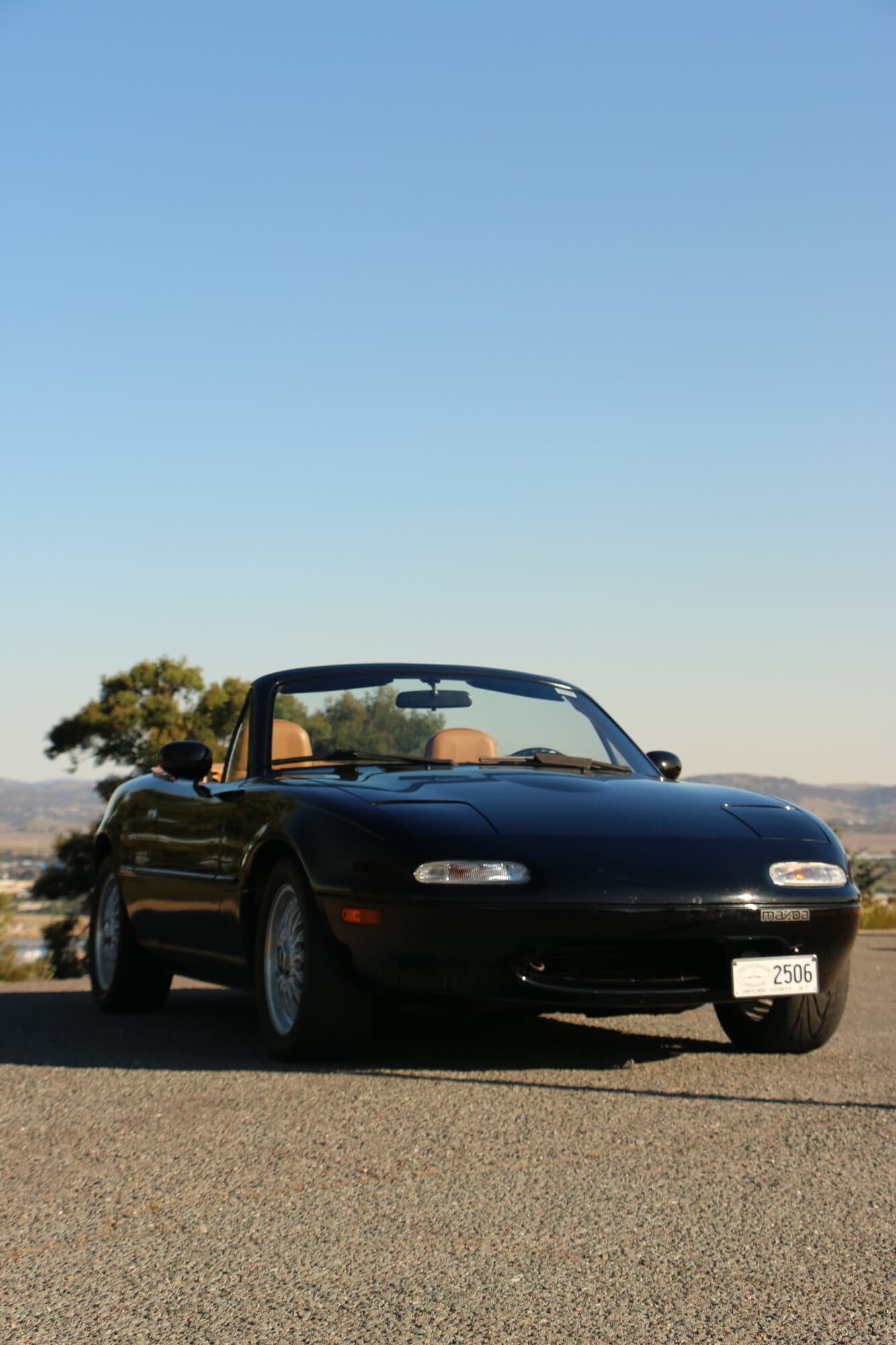 Black & Tan Miata