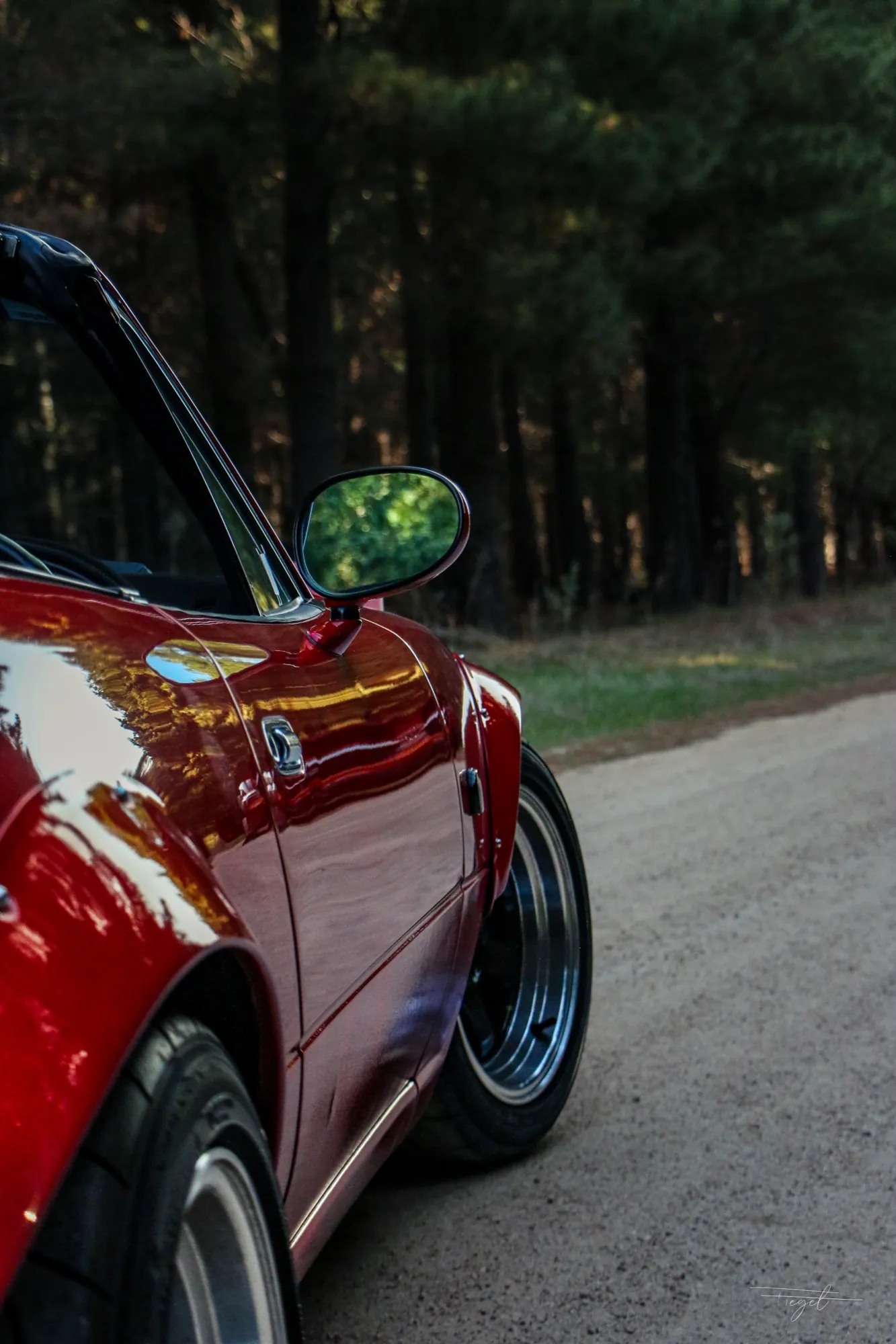 NA Miata — Pine Forest Road — photograph 2